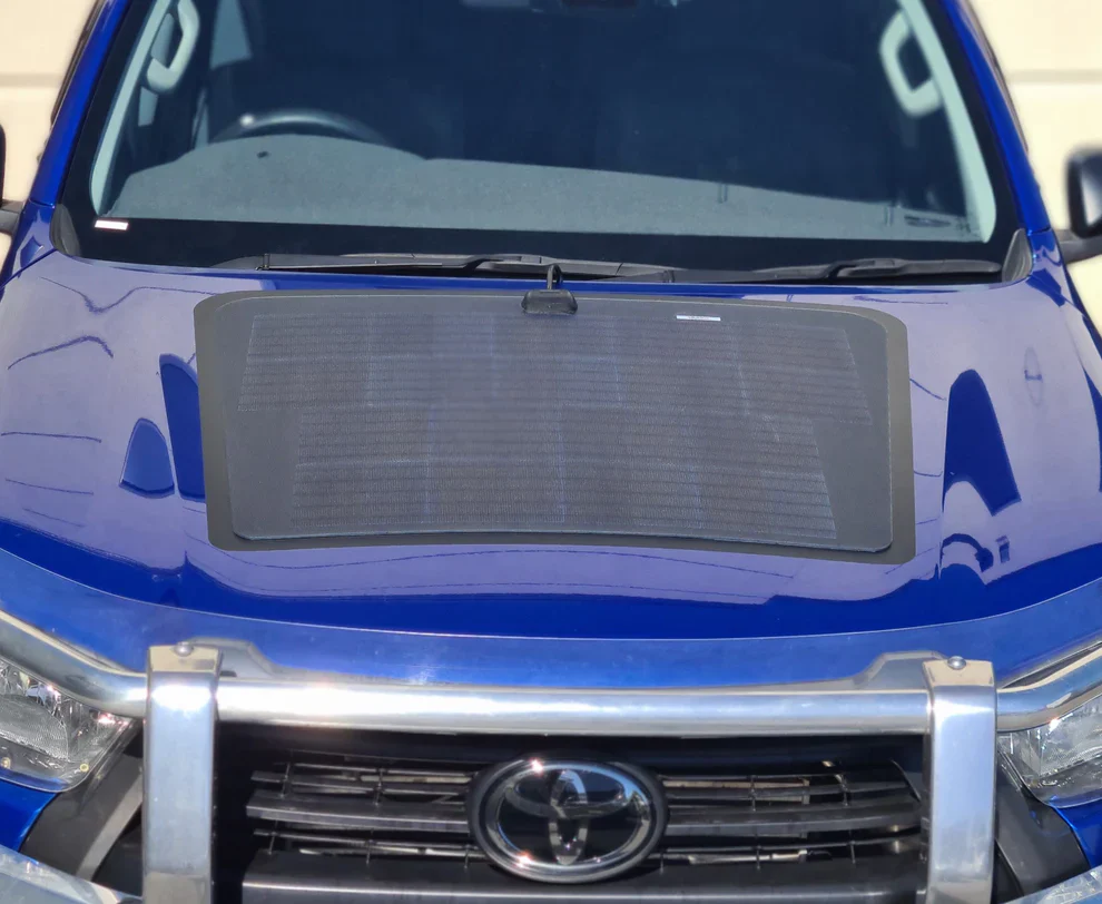 100W Bonnet Solar Panel - Suitable for Toyota Hilux 2015-2025 - Image 4