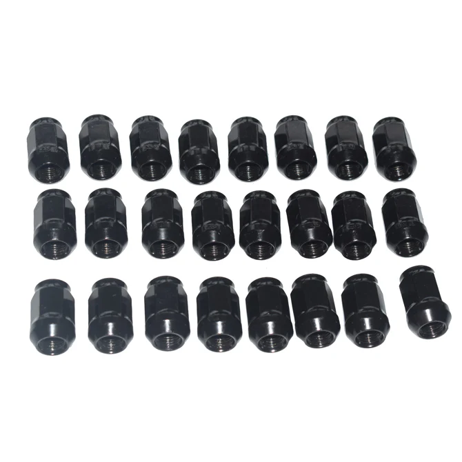 24 Pcs Black Wheel Nuts - Suitable for use with Toyota Landcruiser Early 79 Series, Hilux, Prado - Image 3