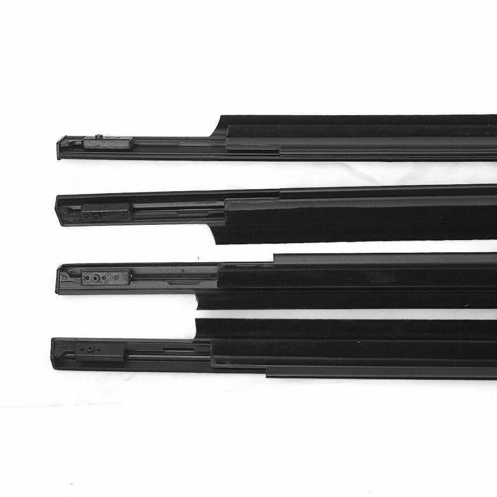 4pcs Weatherstrip Moulding Trims - Suitable  For Toyota Land Cruiser Prado 120 Series 03-09 - Image 3