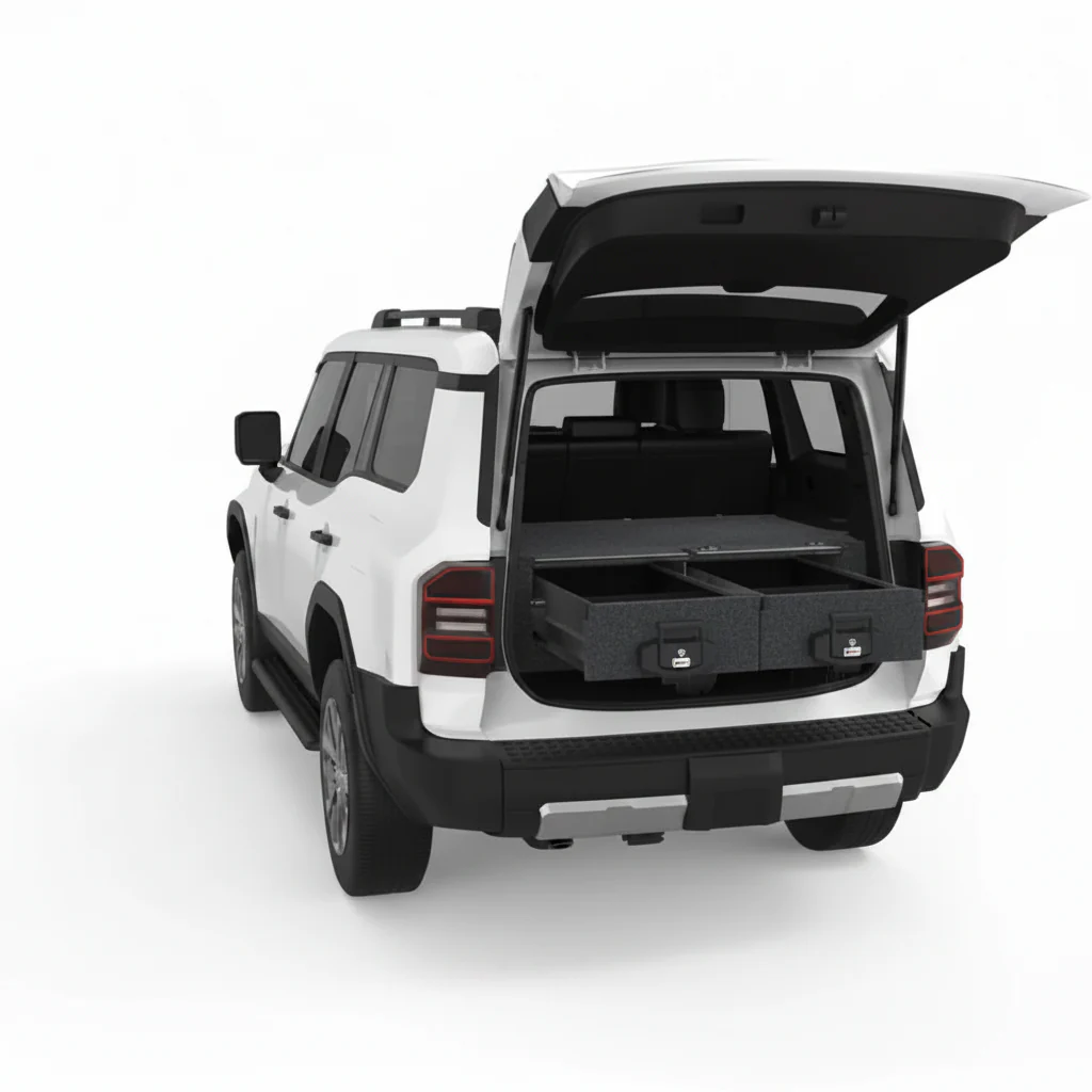 4wd Interiors Drawers System - Suitable for Toyota Prado 250 Series