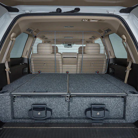 4WD Interiors Half Cargo Barriers - Suitable for Toyota Prado 90