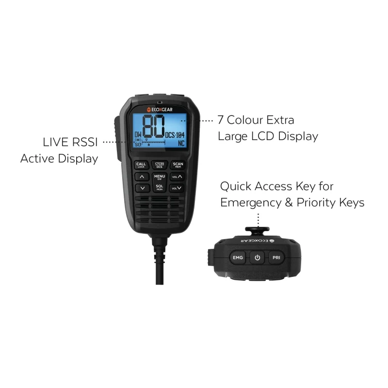 5-Watt Compact Fixed Mount UHF Radio - 4X4 PACK - Image 6