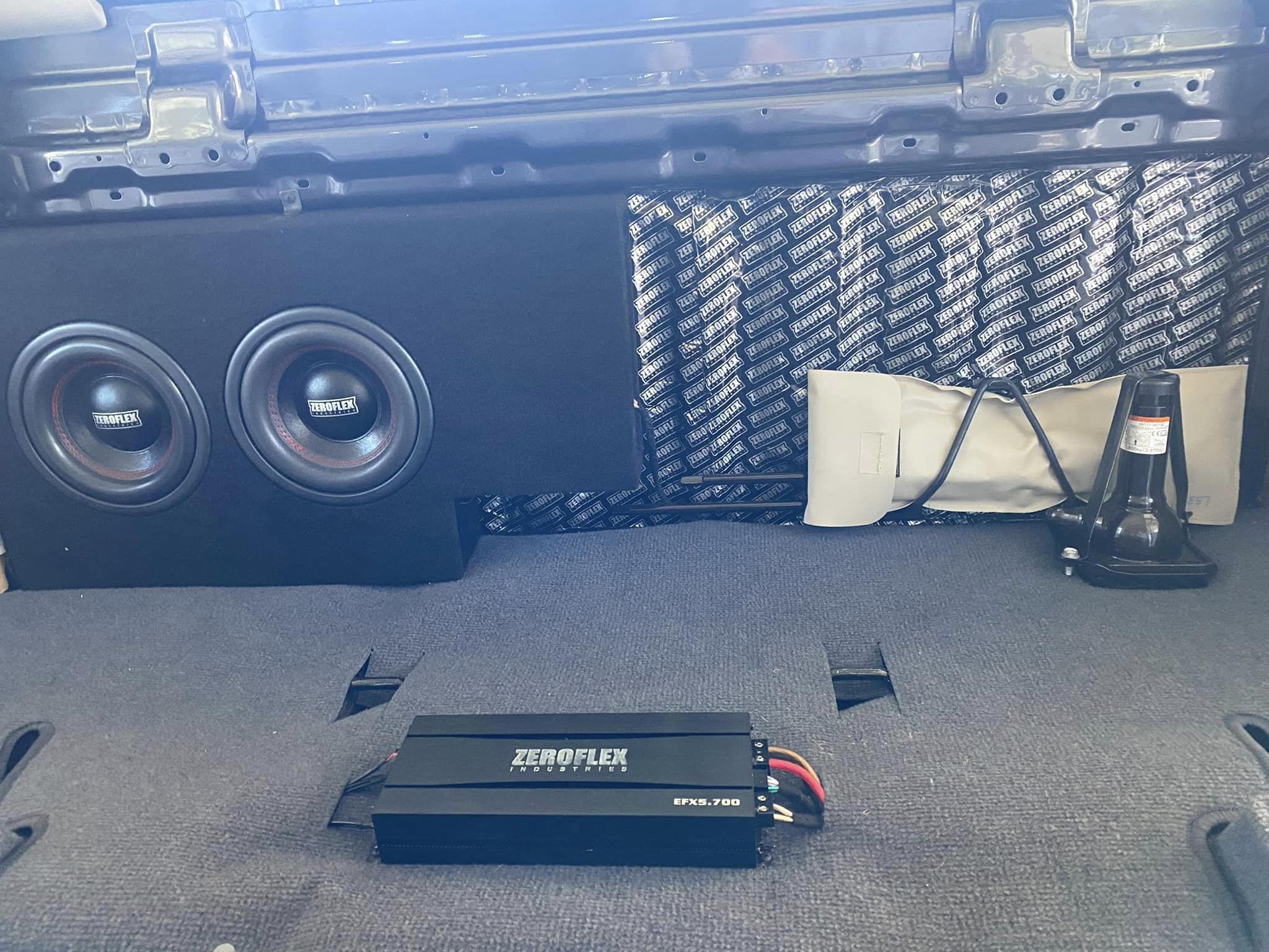 Dual 8" Sub Box - Suitable for 79 Series LandCruiser Dual Cab - Image 5