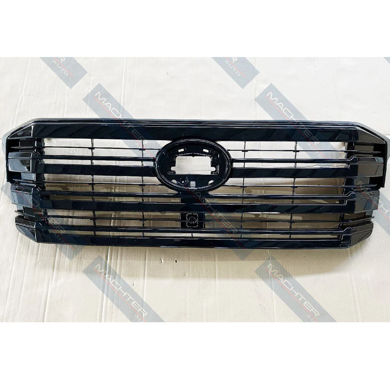 ABS Gloss Black Front Grille - Suitable For Toyota Landcruiser 300 Series 2021-ON - Image 3