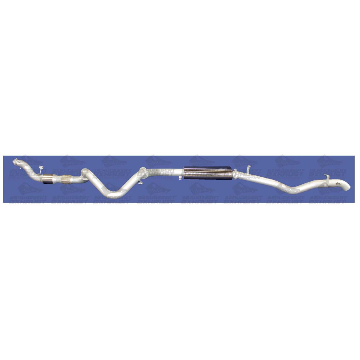 Beaudesert Exhaust - Suitable for TOYOTA LANDCRUISER 2007-2016 70 Series Wagon 4.5L V8 Turbo Diesel - Image 2