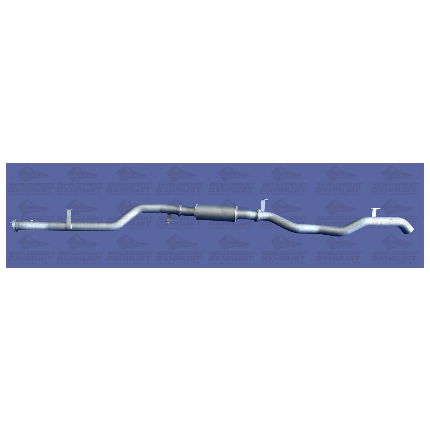 Beaudesert Exhaust - Suitable for TOYOTA LANDCRUISER 2016-Current 78 Series Troop Carrier 4.5L V8 Turbo Diesel With DPF - Image 2