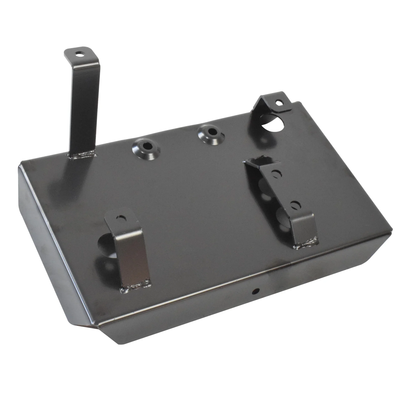 Black Dual Battery Tray Suitable For Toyota Hilux 2005-2015 SR 1KD-FTV 3.0L KUN26 KUN25 - Image 5