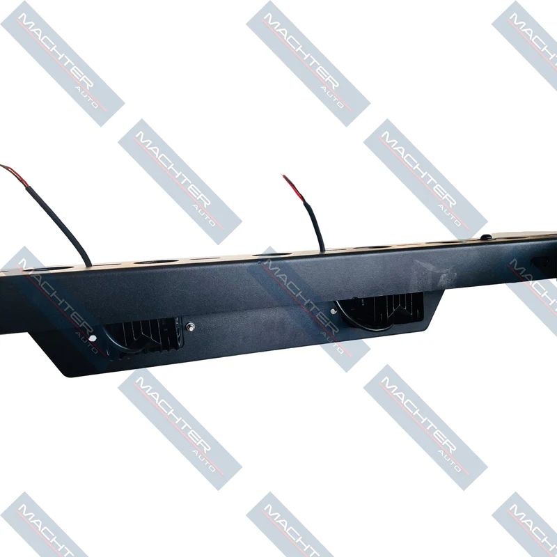 Black Powdercoated Steel Universal Ute Roof Rack with LED - Suitable For Hilux - Image 4