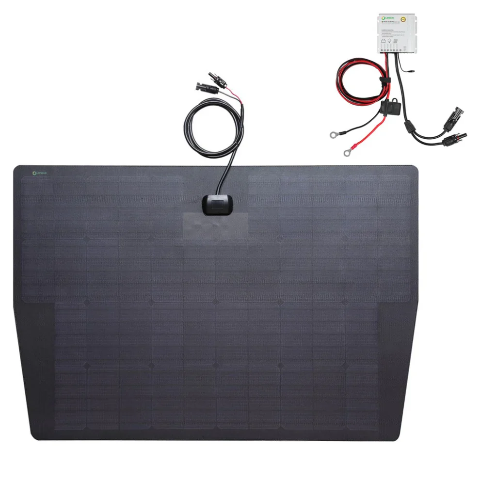 Bonnet Solar Panel - Suitable for Toyota Prado 90 and 120 Series (100-Watt) - Image 3