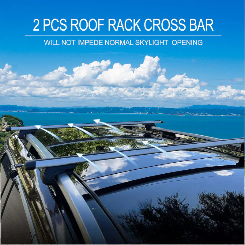 Car Universal Bar Roof Racks - Suitable For Toyota Landcruiser 100 200 300 Series 03/1998-2021 - Image 4