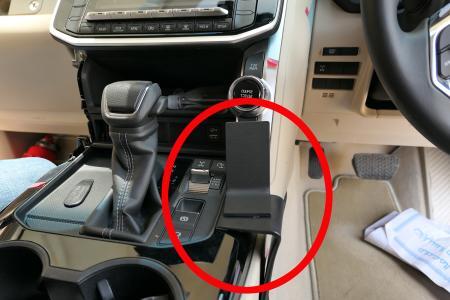 ClicOn Dash Mount - Suit 300 Series Landcruiser 2021-ON - Right Console Mount (635703) - Image 2