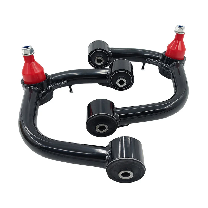 Front Upper Control Arms (Pair) Black - Suitable For Toyota Hilux Vigo/Revo Fortuner FJ Cruiser Prado 120 Series 4WD (2" Lift) - Image 3