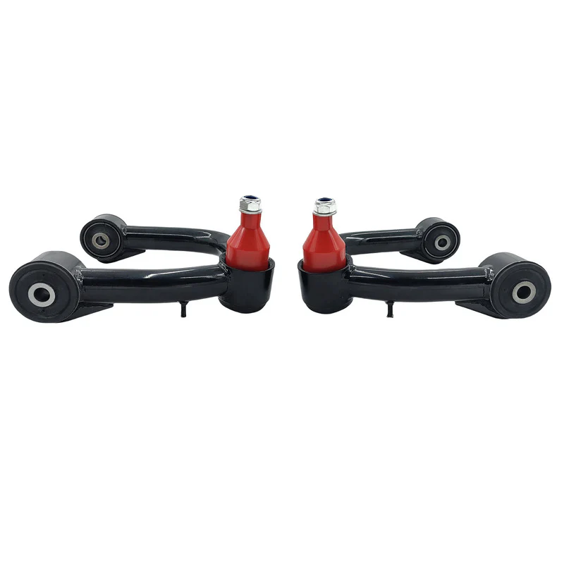 Front Upper Control Arms (Pair) Black - Suitable For Toyota Hilux Vigo/Revo Fortuner FJ Cruiser Prado 120 Series 4WD (2" Lift) - Image 4
