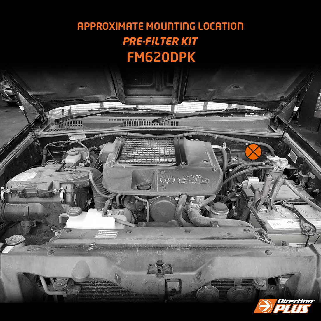 Fuel Manager Pre-Filter Kit - Suitable for Prado 120 / 150 (2003 - ON) - FM620DPK - Image 3