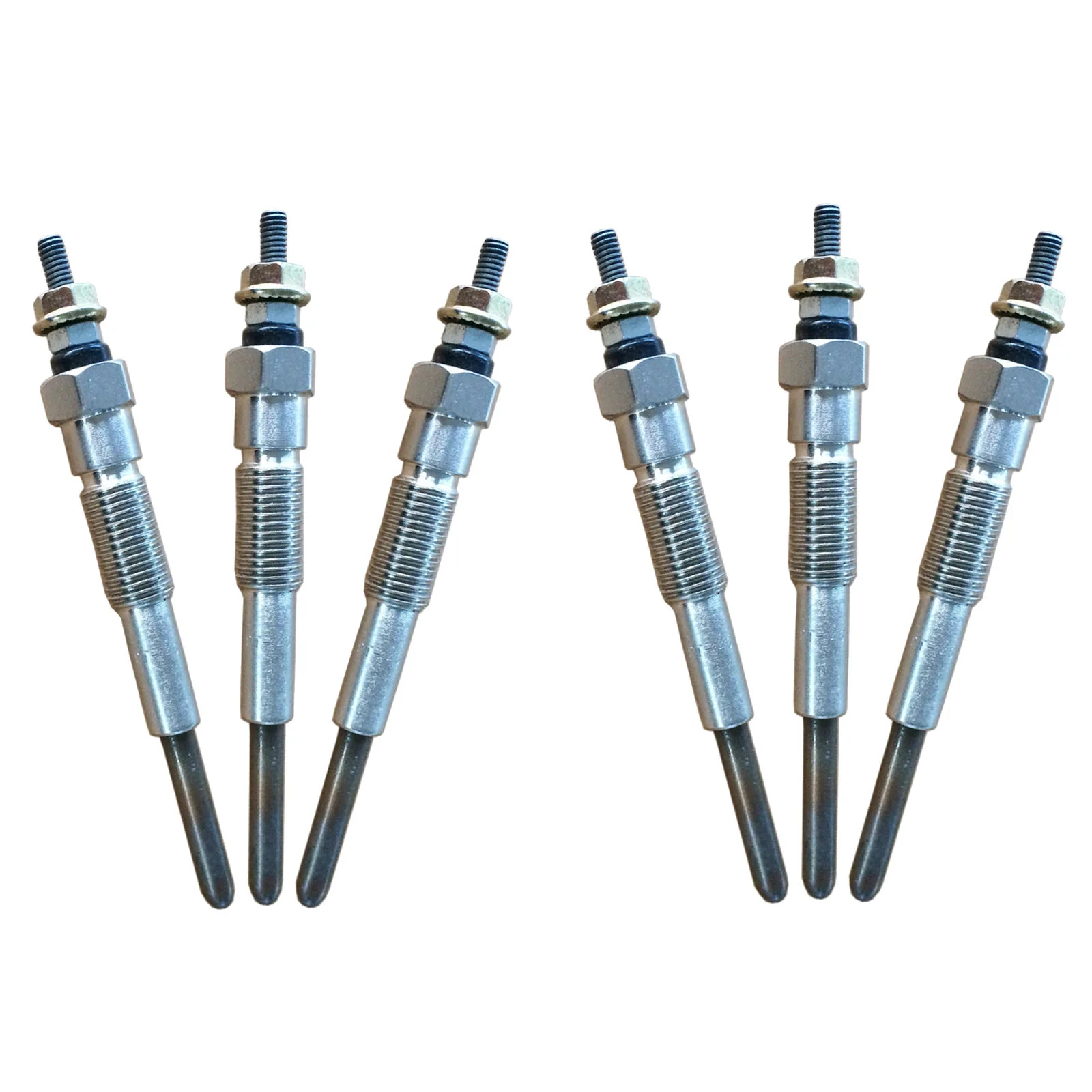 Glow Plugs (6 Pcs) - Suitable for Use with Toyota Landcruiser 1HZ 1990-2007 4.2L Diesel 70 80 100 105 Series - Image 2