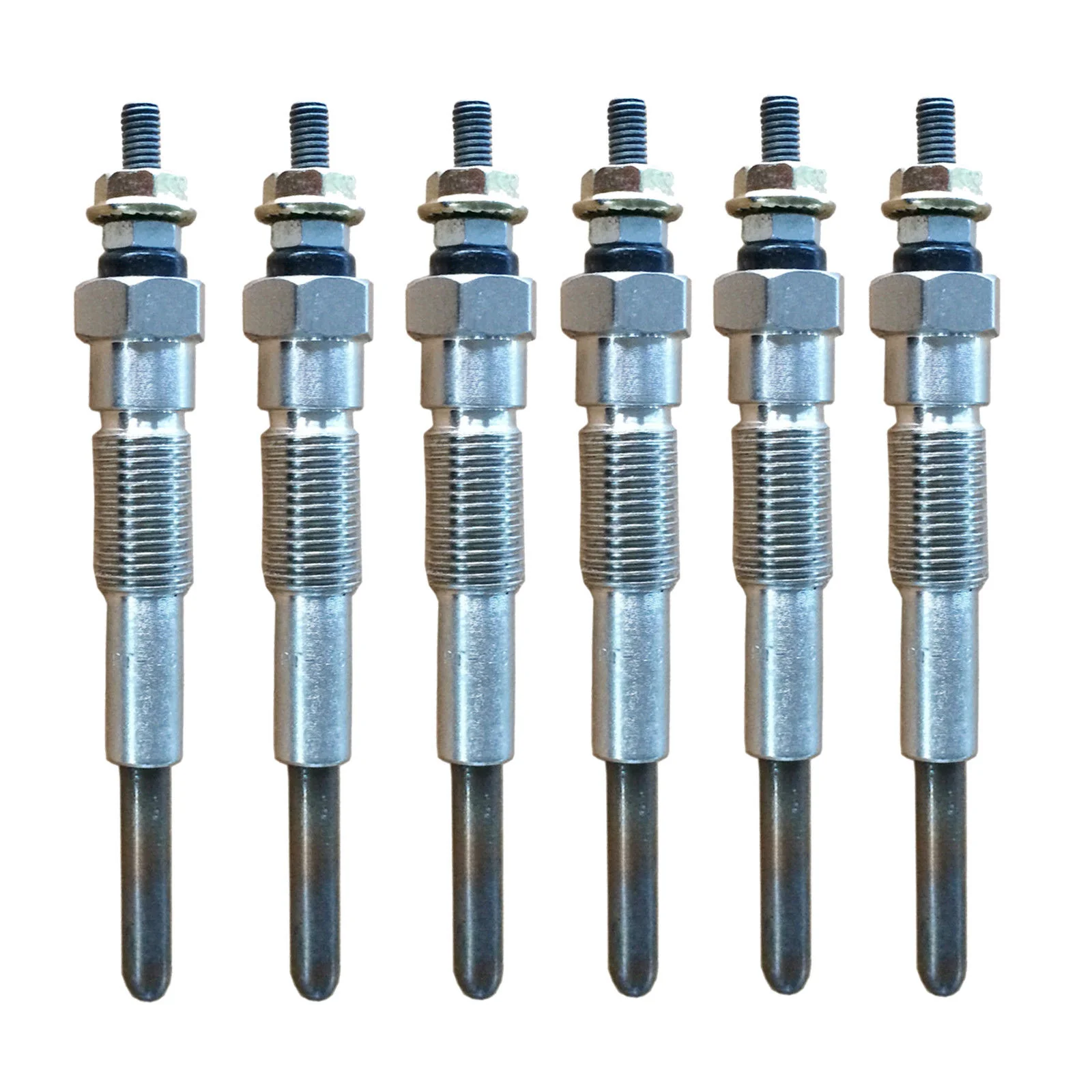 Glow Plugs (6 Pcs) - Suitable for Use with Toyota Landcruiser 1HZ 1990-2007 4.2L Diesel 70 80 100 105 Series - Image 3