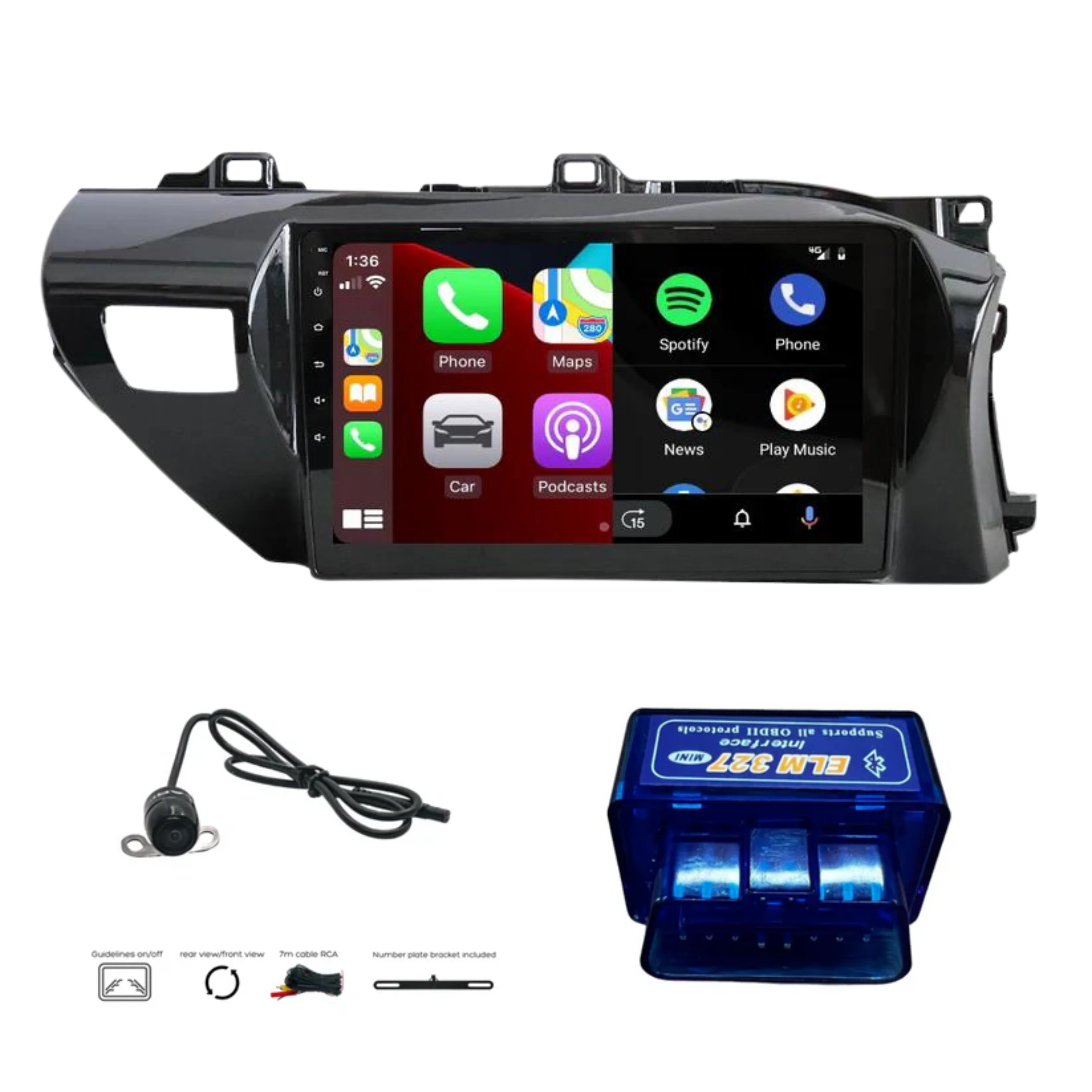 Polaris Head Unit - Suitable for use with N80 Hilux - Image 11