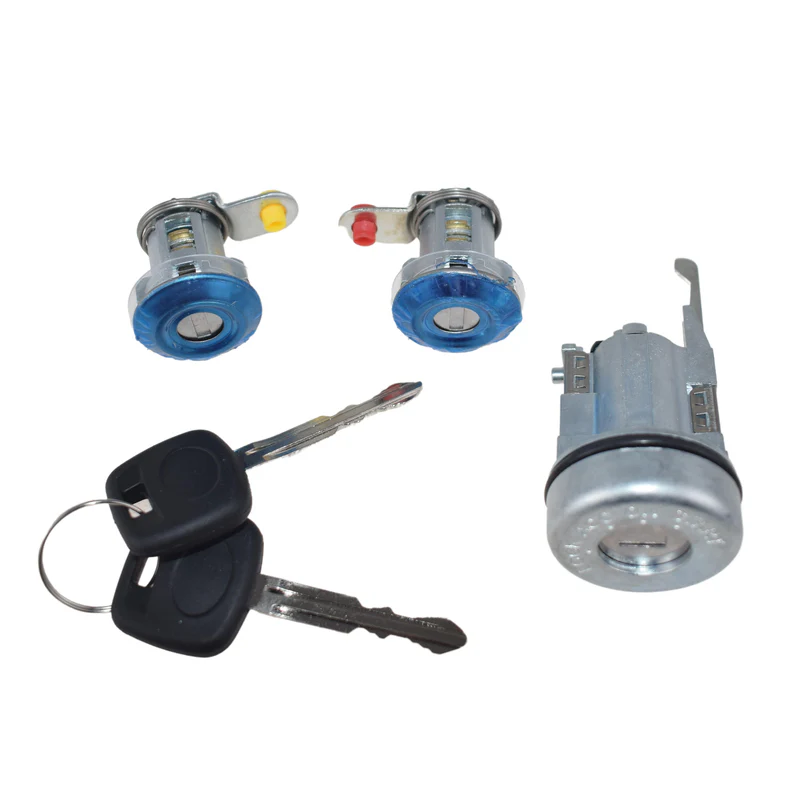 Ignition Barrel & 2 Door Lock Set - Suitable for Landcruiser HZJ 75 Series 1990-2006