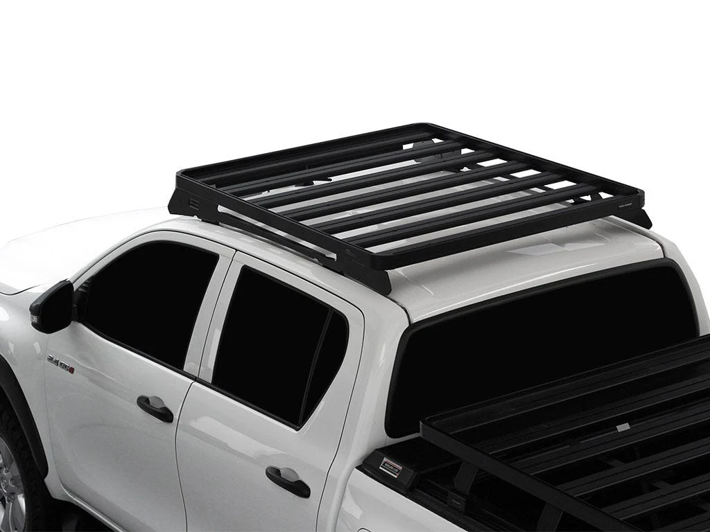Toyota Hilux N80 (Revo) DC (2016-Current) Slimline II Roof Rack Kit