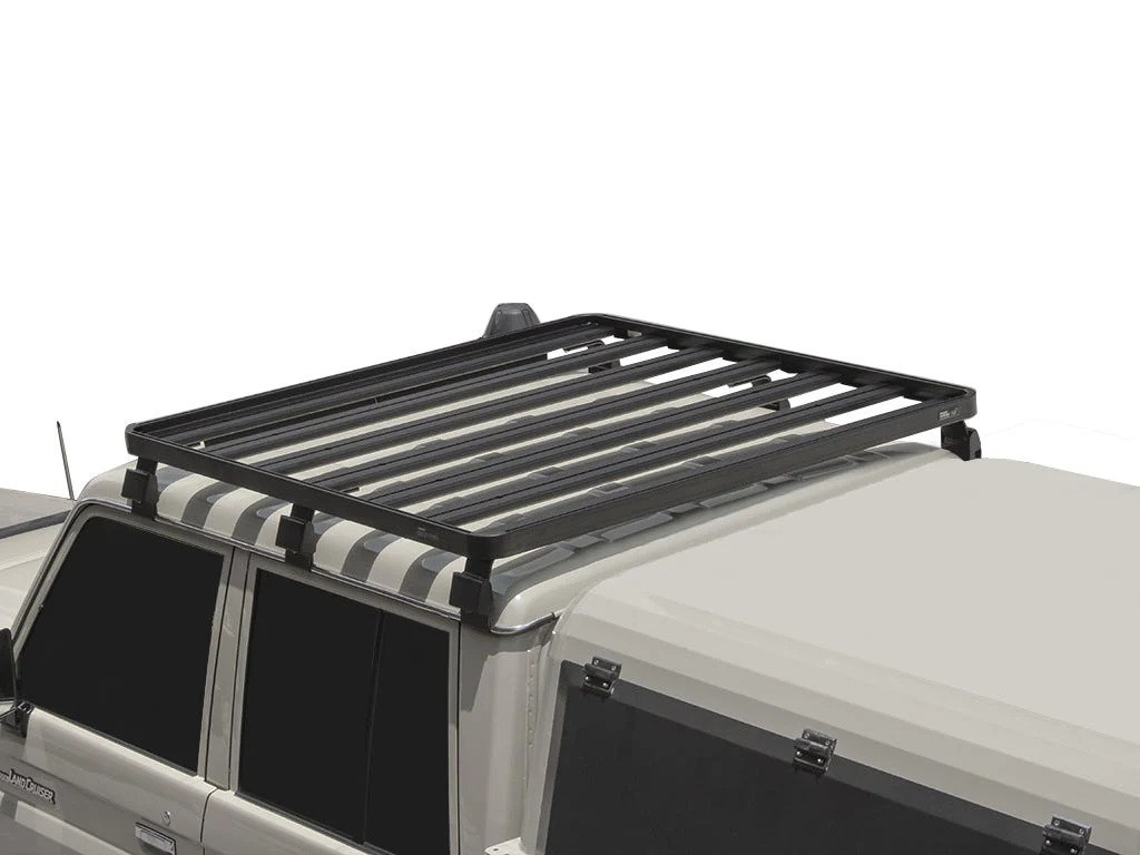 Toyota Land Cruiser DC Ute Slimline II Roof Rack Kit - Image 2