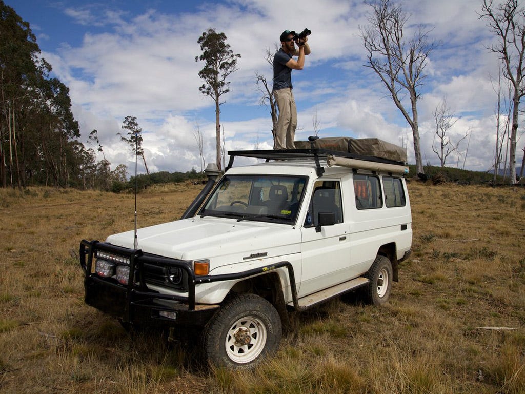 Toyota Land Cruiser 78 Troopy Slimline II Roof Rack Kit - Image 7