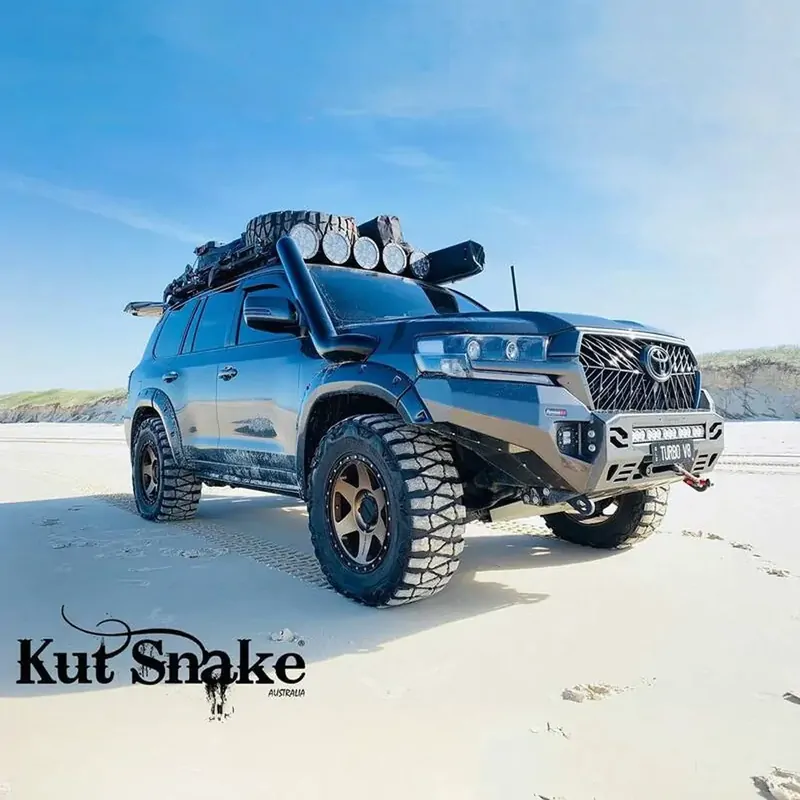 Kut Snake Flares Front Set - Suitable for Toyota Landcruiser 200 Series (ABS Smooth Finish) Code #38 - Image 3