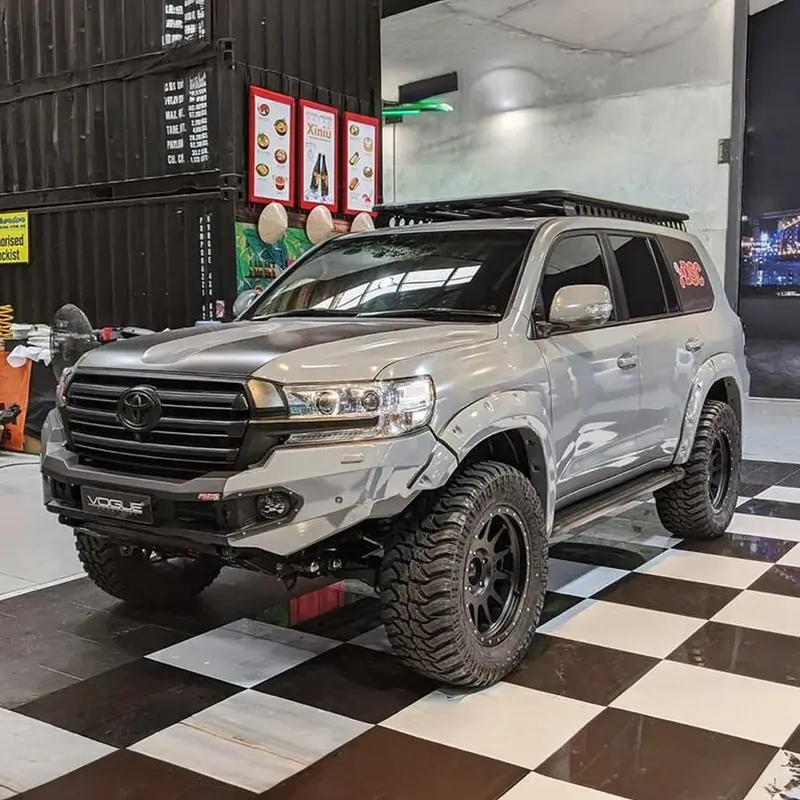 Kut Snake Flares Front Set - Suitable for Toyota Landcruiser 200 Series (ABS Smooth Finish) Code #38 - Image 5