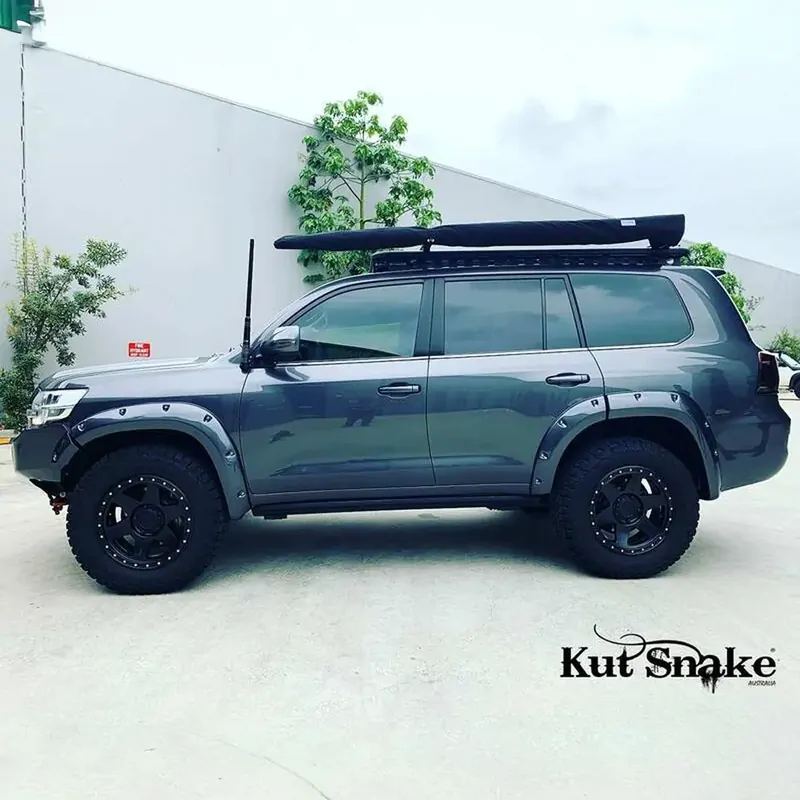 Kut Snake Flares Front Set - Suitable for Toyota Landcruiser 200 Series (ABS Smooth Finish) Code #38 - Image 6