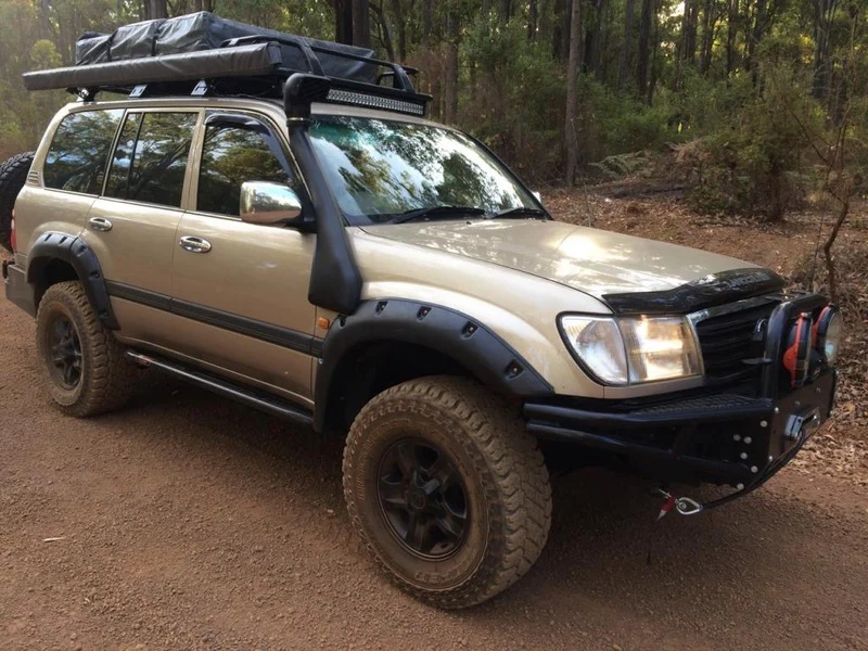 Kut Snake Flares Front & Rear Set - Suitable for Toyota Landcruiser 100 105 Series ABS (Code #28-1) - Image 3