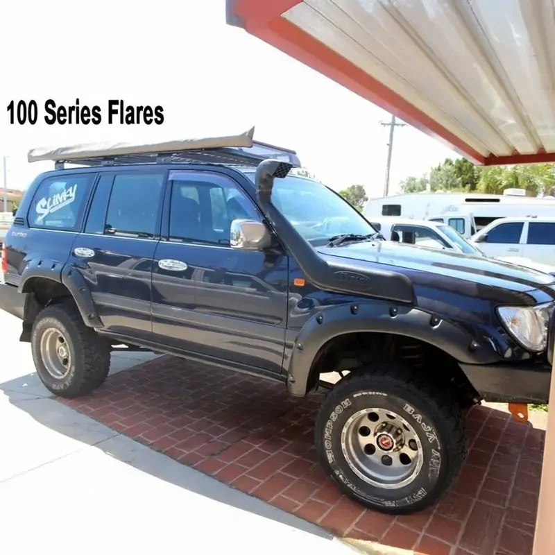Kut Snake Flares Front & Rear Set - Suitable for Toyota Landcruiser 100 105 Series ABS (Code #28-1) - Image 6