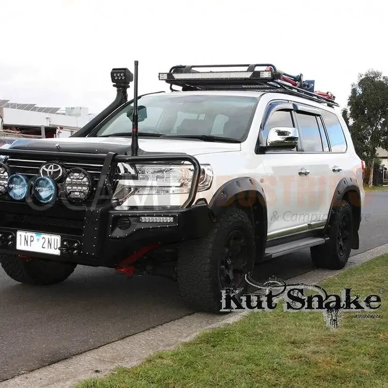 Kut Snake Flares Front & Rear Set - Suitable for Toyota Landcruiser 200 Series ABS, Texture Finish (Code #38) - Image 7