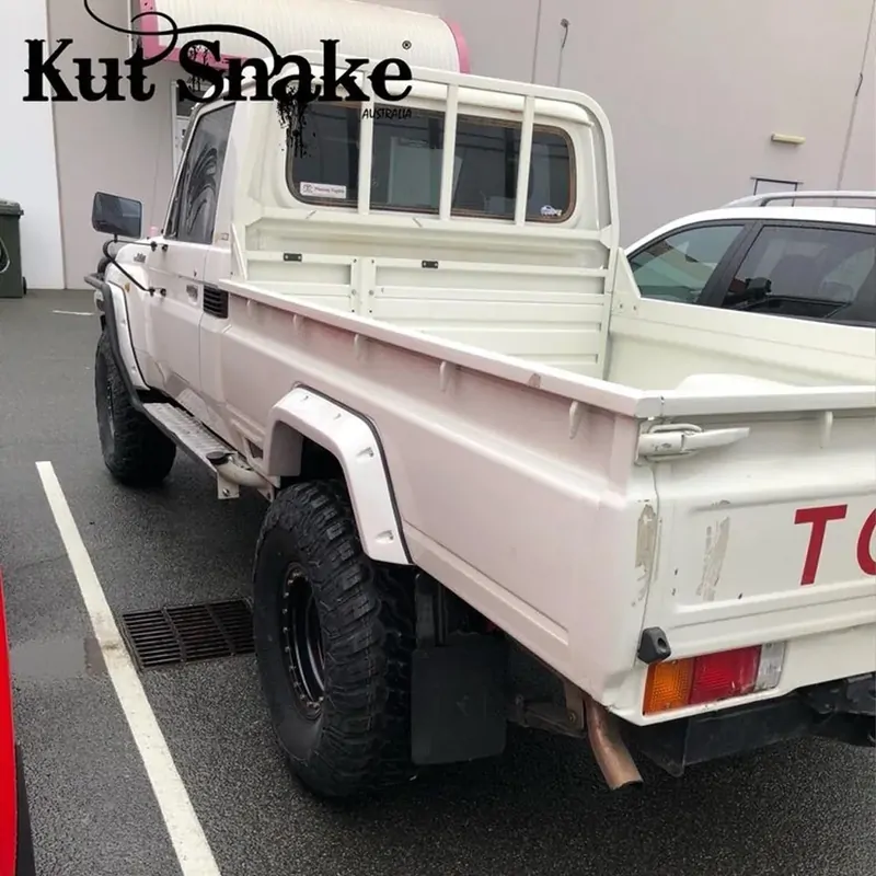 Kut Snake Flares Front & Rear Set - Suitable for Toyota Landcruiser 79 Series Single Cab Well Body Complete Set (Code #10/40) - Image 5