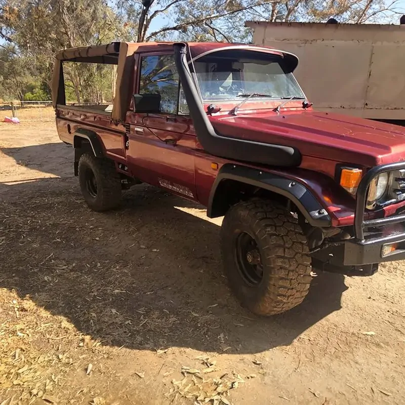 Kut Snake Flares Front & Rear Set - Suitable for Toyota Landcruiser 79 Series Single Cab Well Body Complete Set (Code #10/40) - Image 7