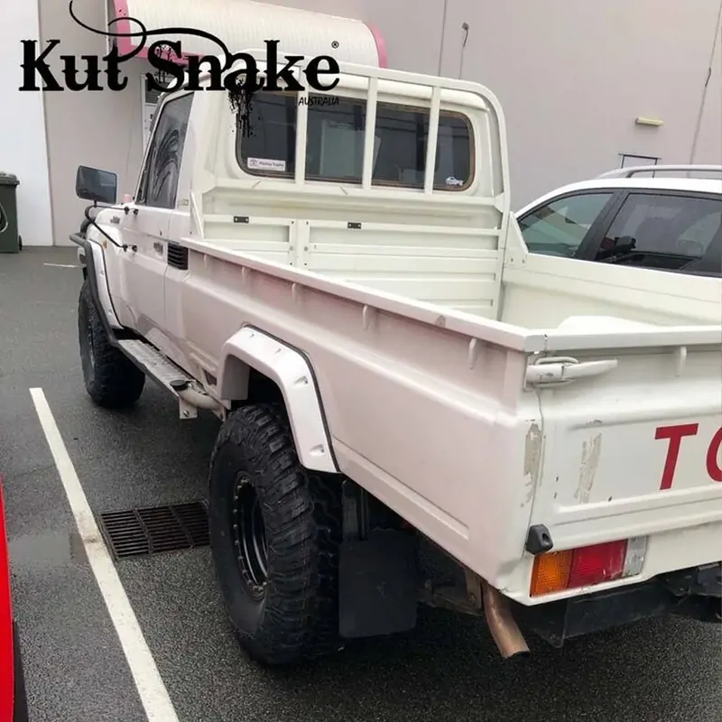 Kut Snake Flares Front & Rear Set - Suitable for Toyota Landcruiser 79 Series Single Cab Well Body Complete Set (Code #10/40) - Image 9