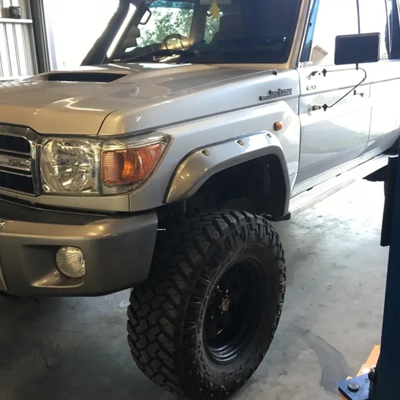 Kut Snake Front Flares Set (2PCE) - Suitable for Toyota Landcruiser 76 78 79 Series 2007-2023 (Code #10) - Image 4
