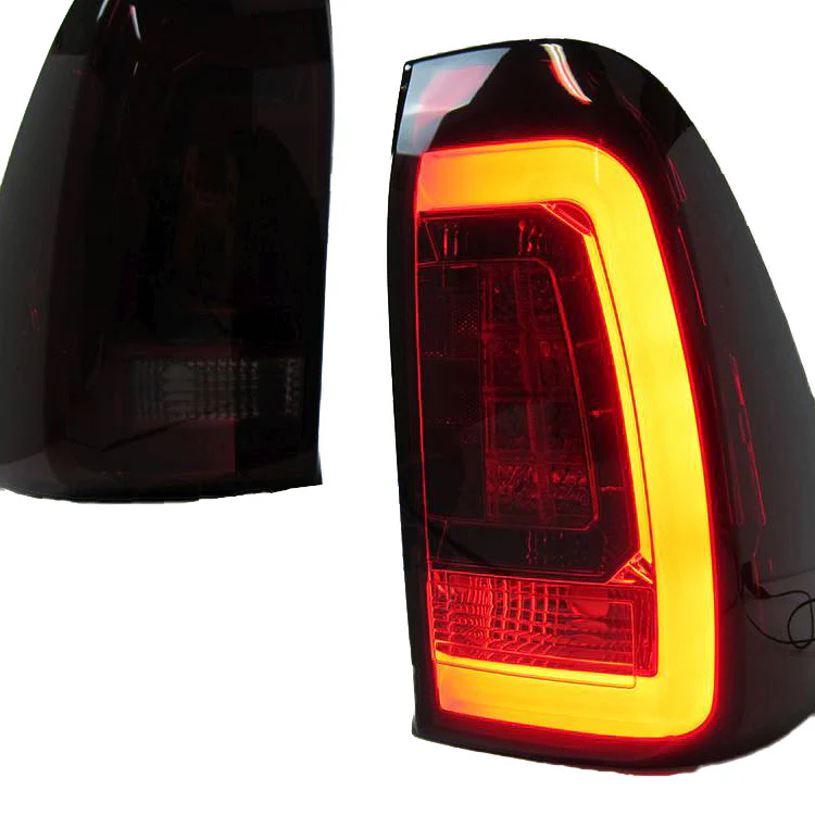 Smoke Red LED 3D Tail Lights Fit For Toyota Hilux REVO SR5 VIGO (2015-2020) - Image 3