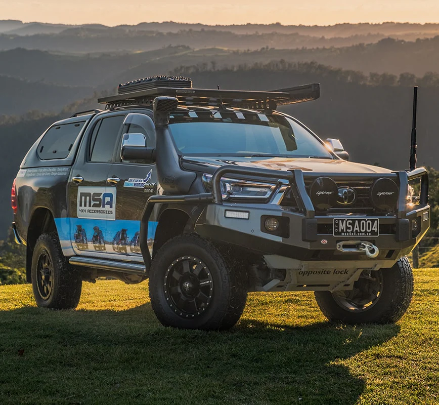 MSA 4x4 Towing Mirrors - suitable for Hilux 2015-Current (Chrome, Heated, Electric, Indicators) - TM705 - Image 3