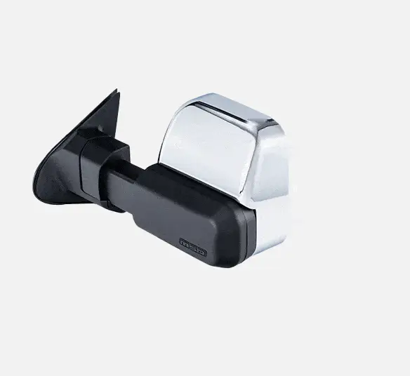 MSA 4x4 Towing Mirrors - suitable for Landcruiser 100 Series 1998-2007 (Chrome, Electric) - TM1903 - Image 2
