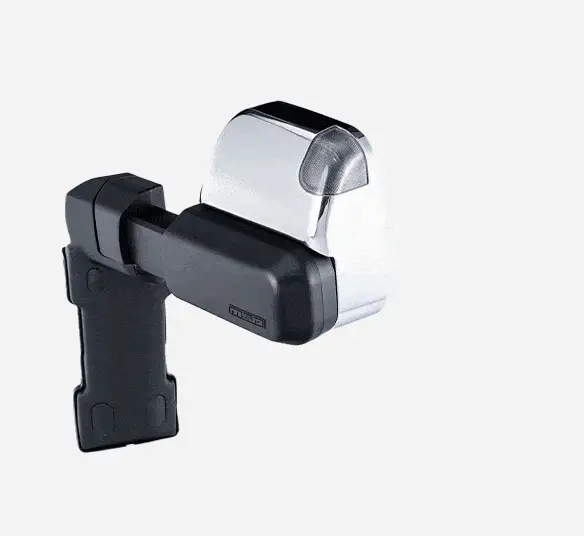 MSA 4x4 Towing Mirrors - suitable for Landcruiser 70-79 Series 1984-Current (Chrome, Electric, Indicators) - TM403 - Image 2