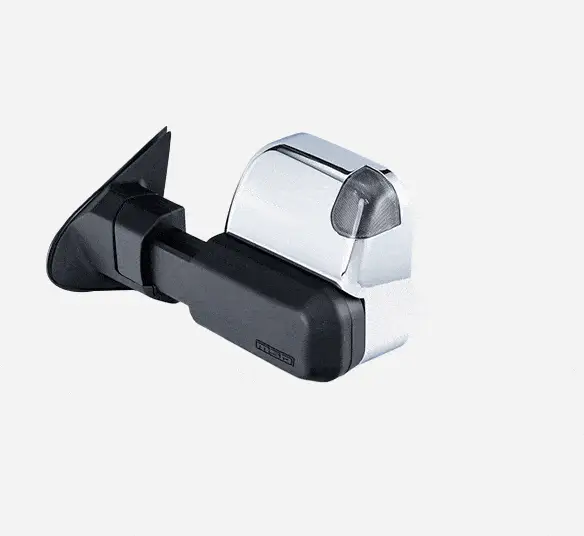 MSA 4x4 Towing Mirrors - suitable for Prado 150 2009-07/2024 (Chrome, Electric, Indicators) - TM501 - Image 2
