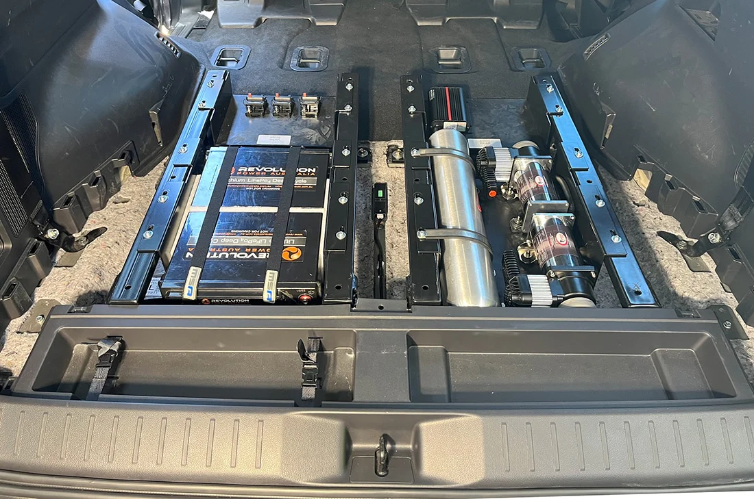 MSA 4x4 Under Drawer Base Frame Tray (Rear) Suitable for Landcruiser 300 Series - Image 2