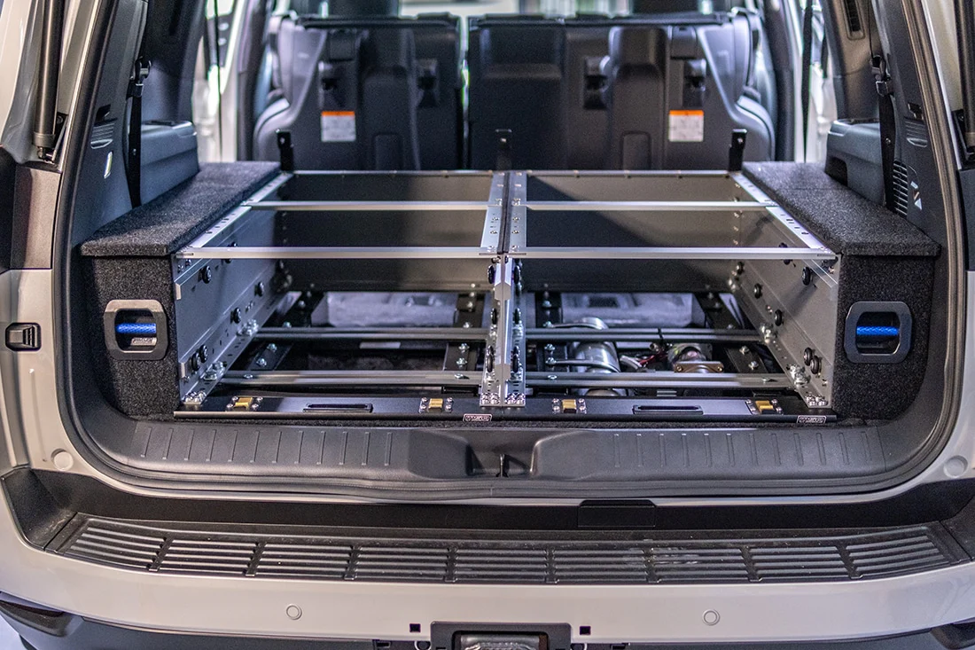MSA 4x4 Under Drawer Base Frame Tray (Rear) Suitable for Landcruiser 300 Series - Image 5