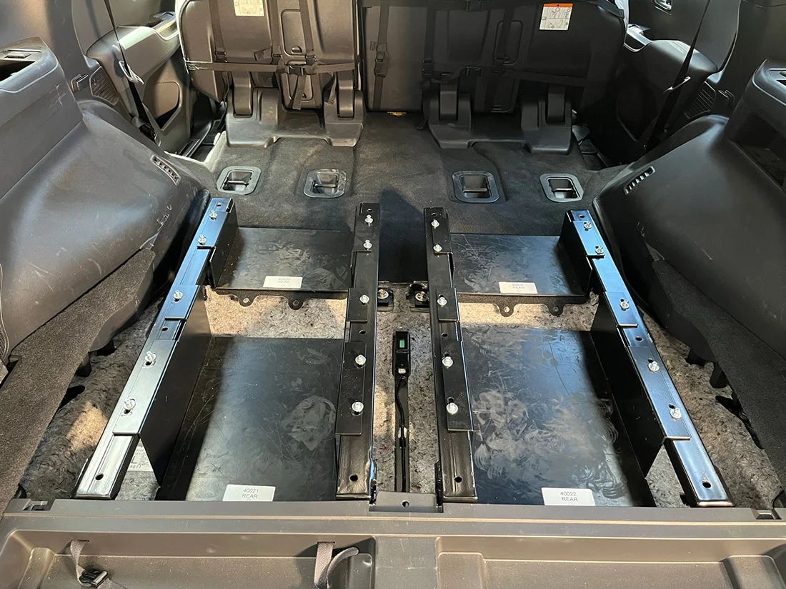 MSA 4x4 Under Drawer Base Frame Tray (Rear) Suitable for Landcruiser 300 Series - Image 6