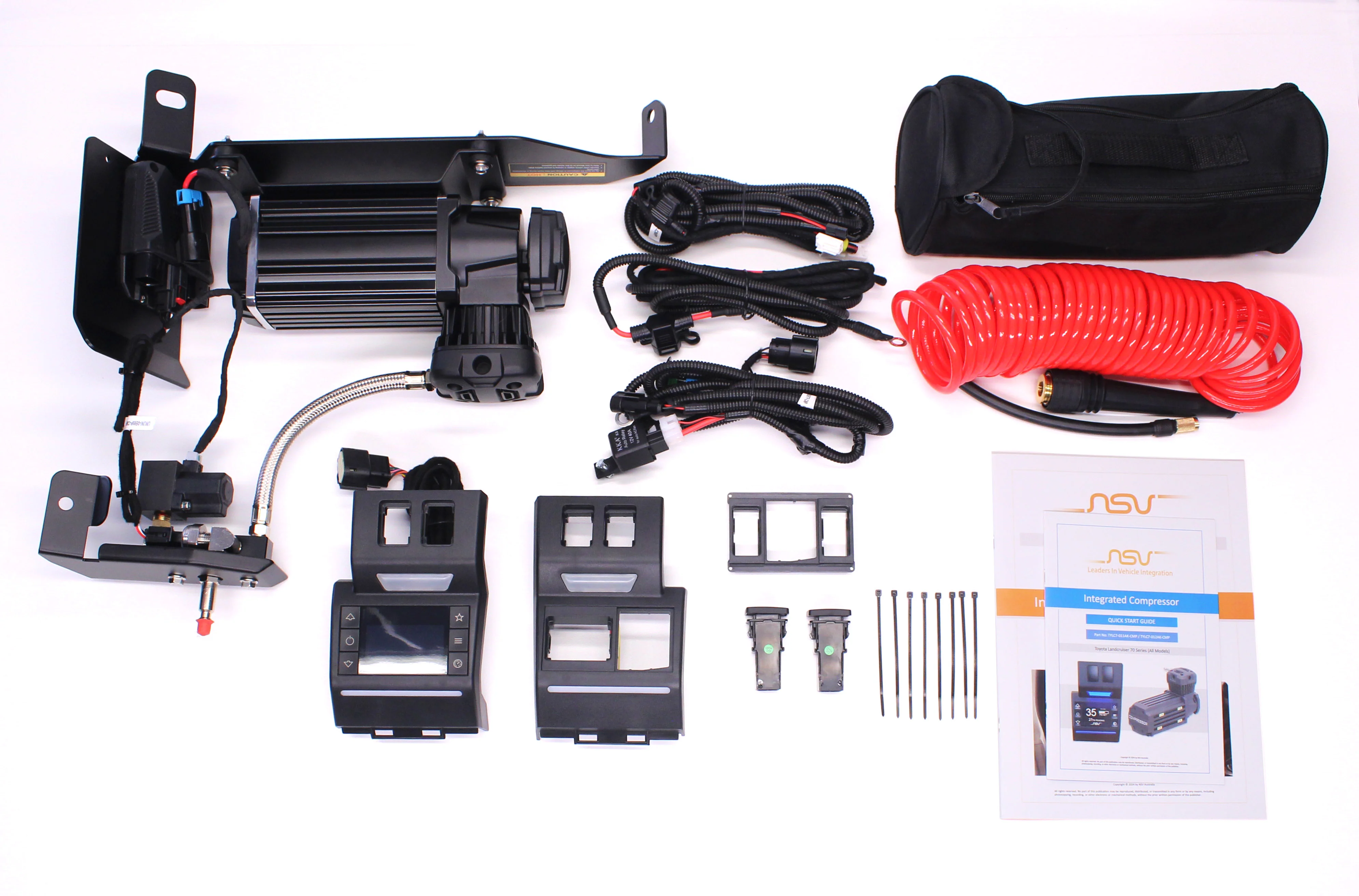 NSV Smart Integrated Compressor System - Suitable for use with Toyota Landcruiser 79 Series Single Cab - Image 11