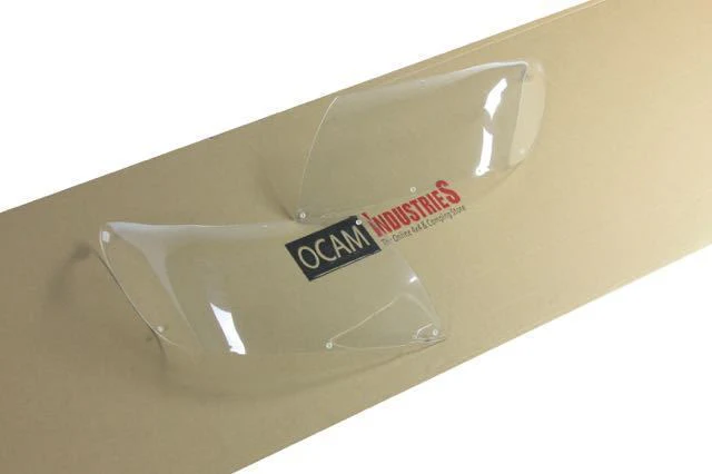 OCAM Headlight Headlamp Protectors for Toyota Hilux N70 Aug 2011-15 Lamp Covers - Image 2