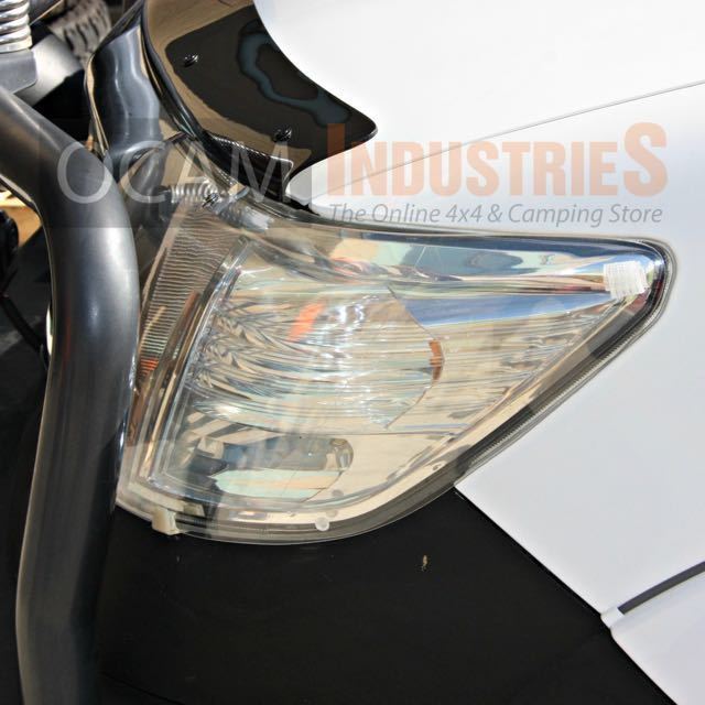 OCAM Headlight Headlamp Protectors for Toyota Hilux N70 Aug 2011-15 Lamp Covers - Image 4