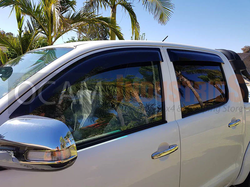 OCAM Weather Shields (4pce) - Suitable for use with N70 Hilux 08/2011-2015 - Image 3