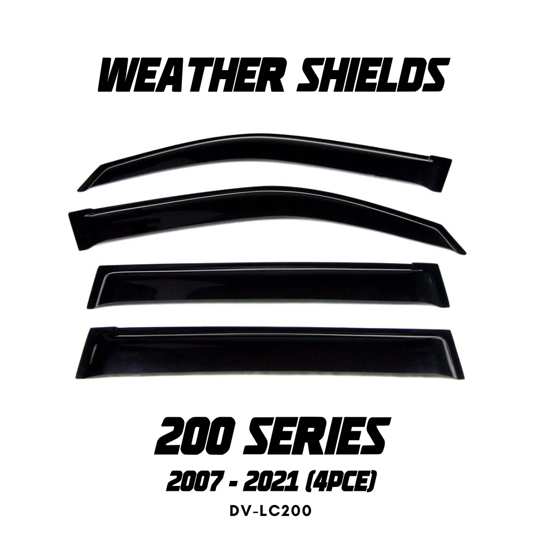 OCAM Weather Shields & Bonnet Protector - To Suit 200 Series LandCruiser 08/2015-2021 - Image 2