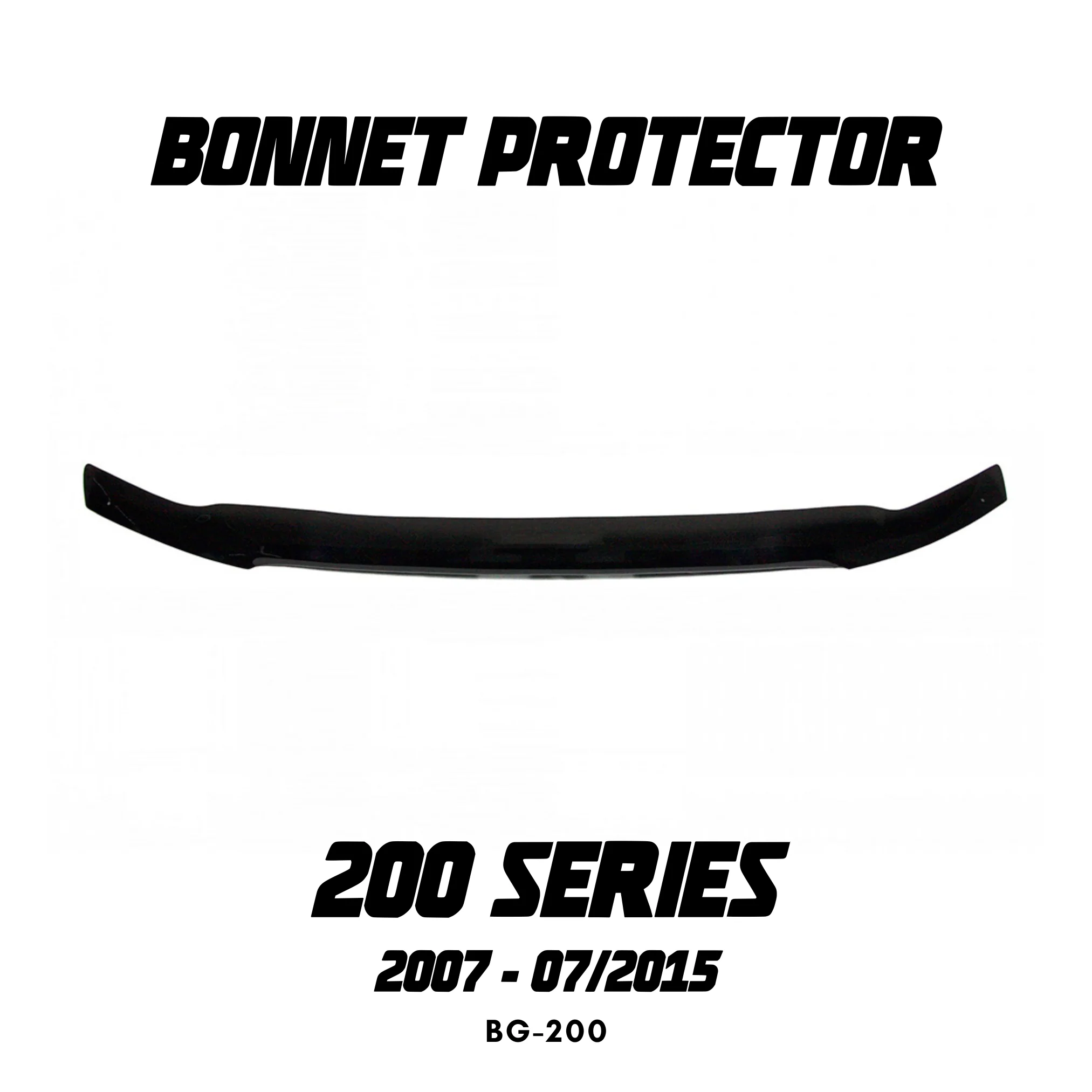 OCAM Weather Shields & Bonnet Protector - To Suit 200 Series LandCruiser 2007-07/2015 - Image 3