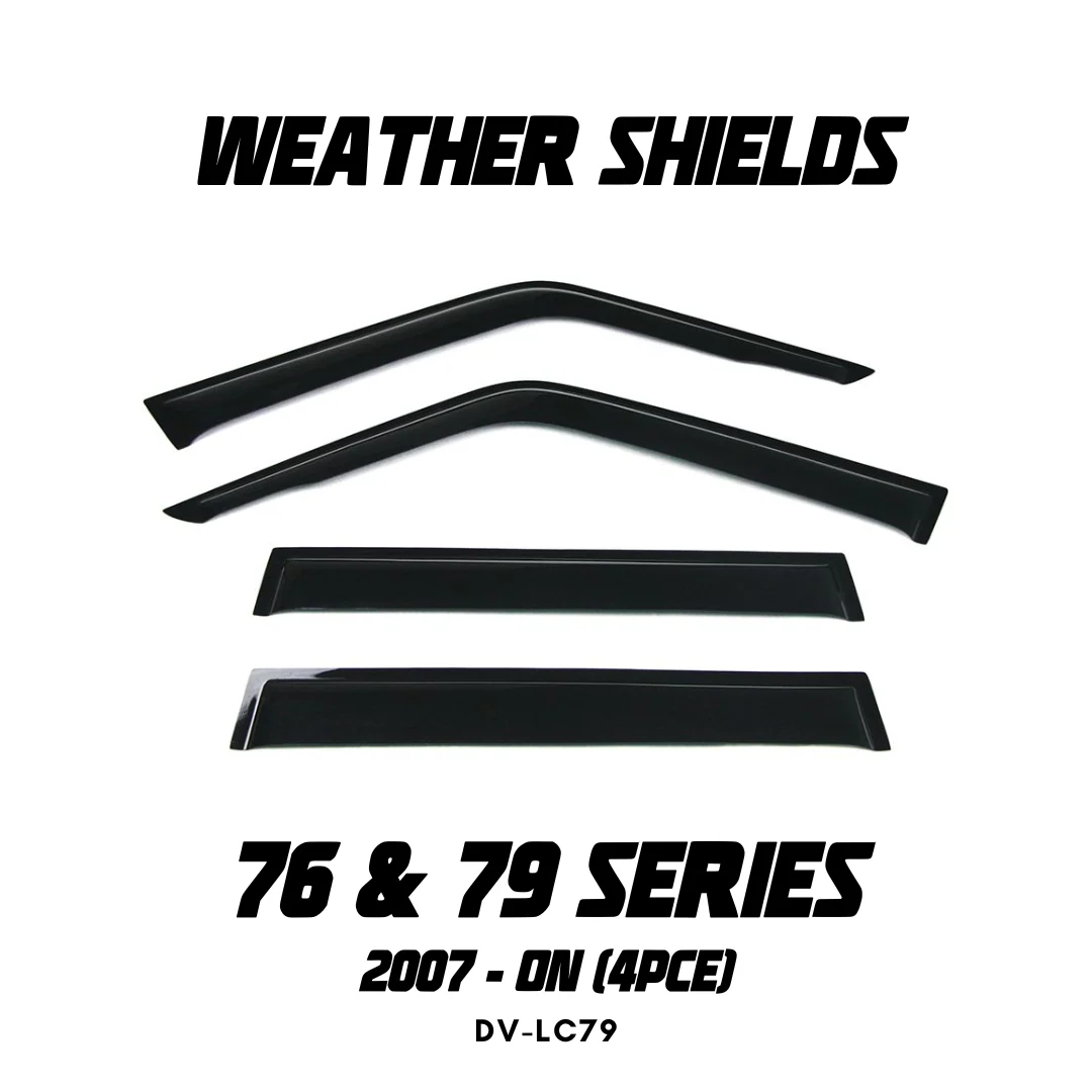 OCAM Weather Shields & Bonnet Protector - To Suit 70 Series LandCruiser 01/2007-2016 - Image 2